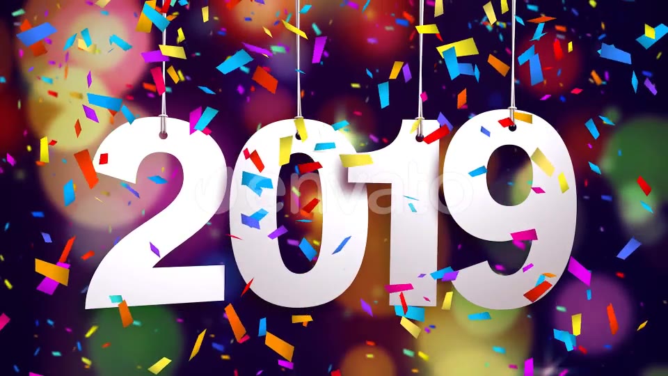 New Year Celebration 2019 Videohive 22887238 Motion Graphics Image 3