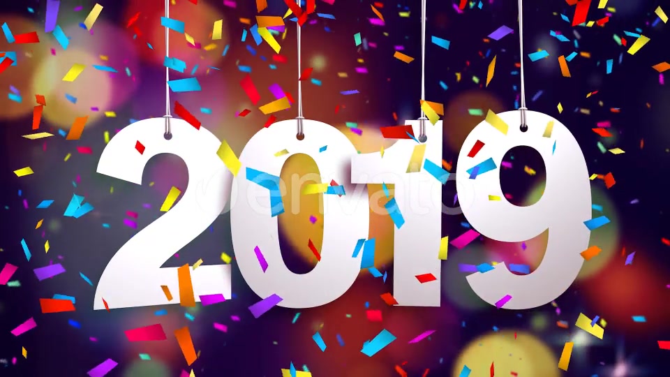 New Year Celebration 2019 Videohive 22887238 Motion Graphics Image 4