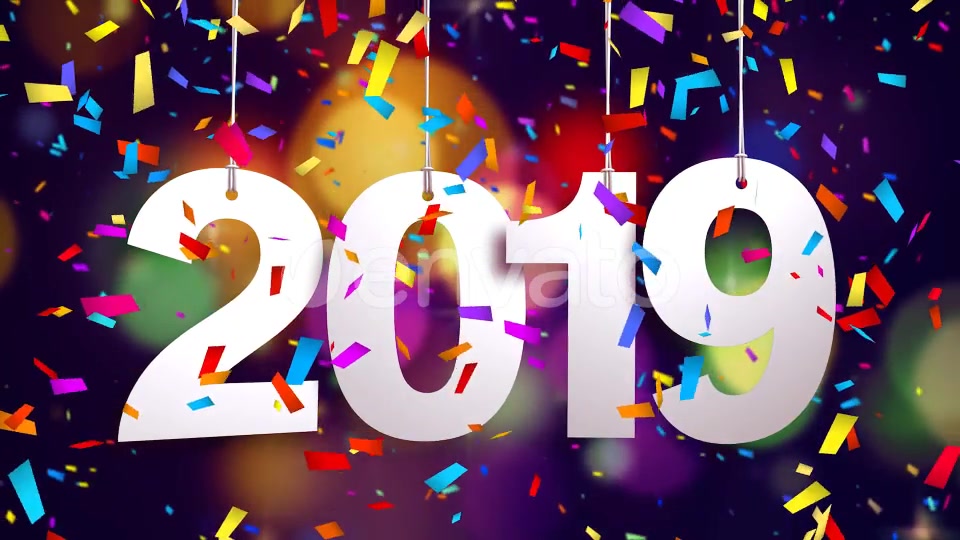 New Year Celebration 2019 Videohive 22887238 Motion Graphics Image 6
