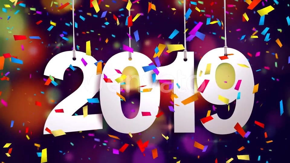 New Year Celebration 2019 Videohive 22887238 Motion Graphics Image 7
