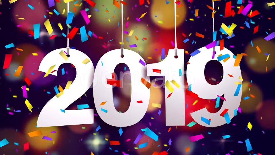 New Year Celebration 2019 Videohive 22887238 Motion Graphics Image 9