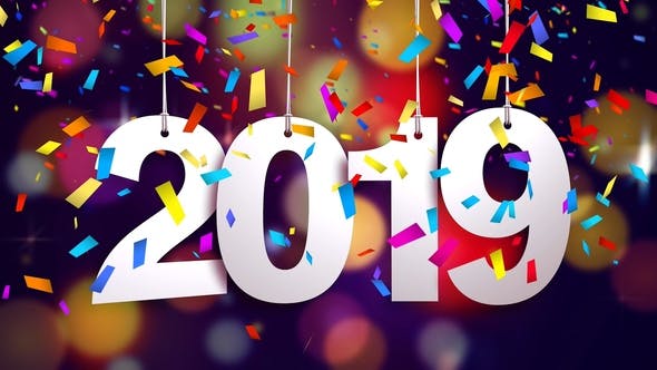 New Year Celebration 2019 - 22887238 Download Videohive
