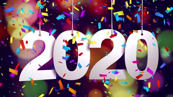 New Year Celebration 2020 - 25058309 Download Videohive