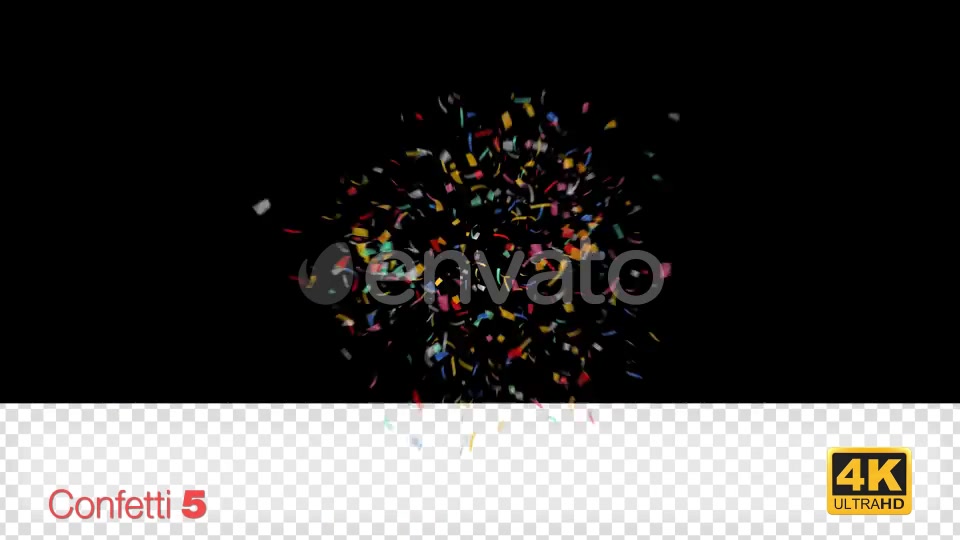 New Year Celebration Confetti Pack Videohive 24771345 Motion Graphics Image 4