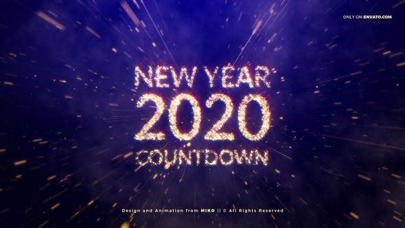 New Year Countdown 2020 - Download 25314143 Videohive