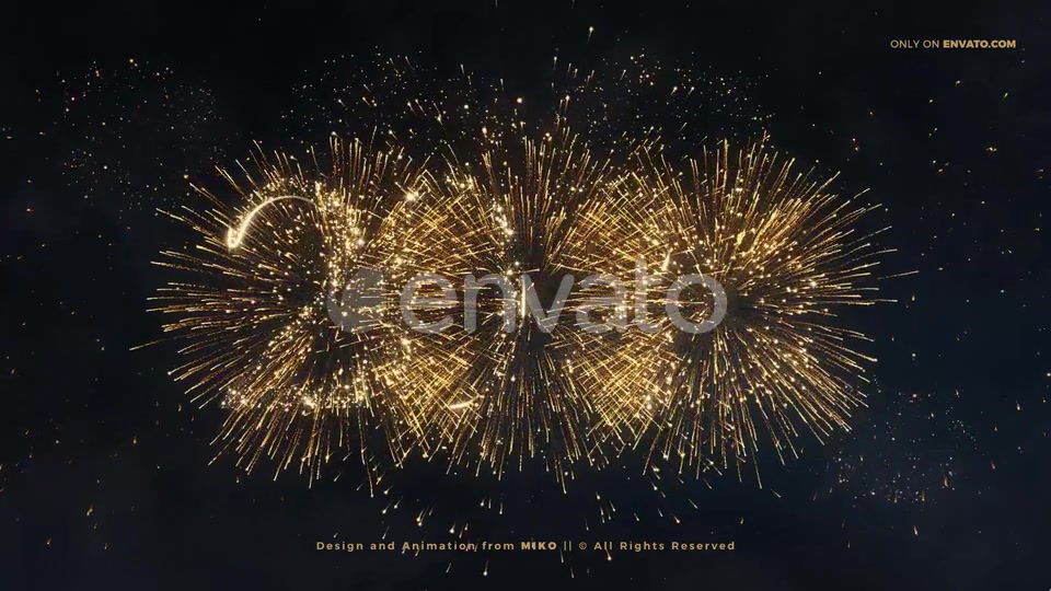 New Year Fireworks 2020 Videohive 25294019 Motion Graphics Image 4