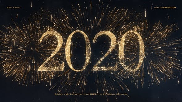 New Year Fireworks 2020 - 25294019 Videohive Download
