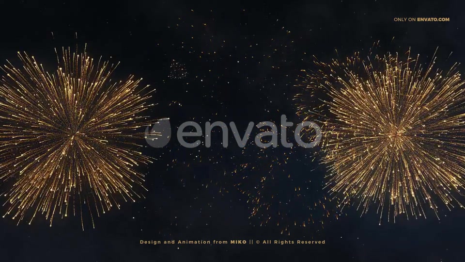 New Year Fireworks 2020 4K Videohive 25295822 Motion Graphics Image 3