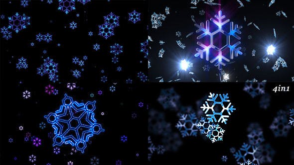 New Year Snow - Download Videohive 9656317
