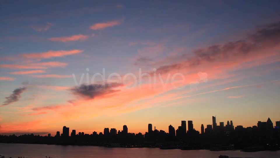 New york City Sunrise Skyline  Videohive 5560497 Stock Footage Image 1