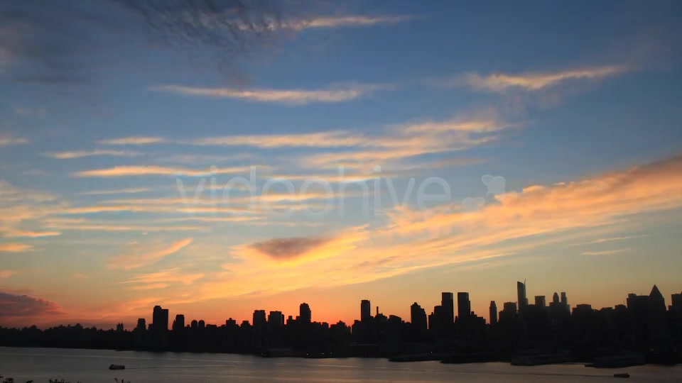 New york City Sunrise Skyline  Videohive 5560497 Stock Footage Image 5
