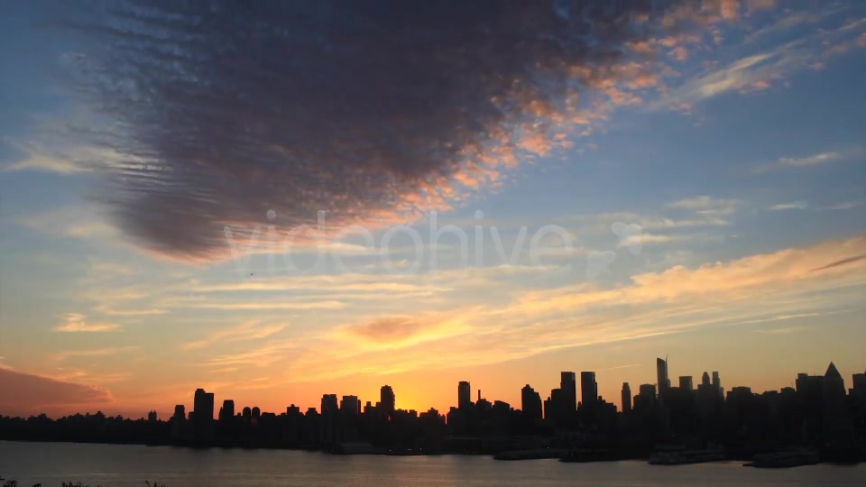 New york City Sunrise Skyline  Videohive 5560497 Stock Footage Image 7
