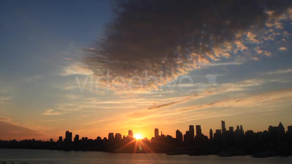 New york City Sunrise Skyline  Videohive 5560497 Stock Footage Image 9