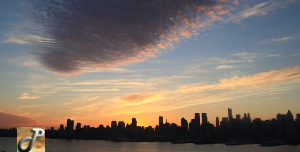 New york City Sunrise Skyline  - Download 5560497 Videohive