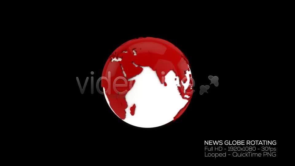 News Globe Rotating Videohive 4431544 Motion Graphics Image 1