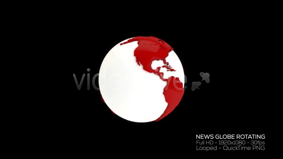 News Globe Rotating Videohive 4431544 Motion Graphics Image 3