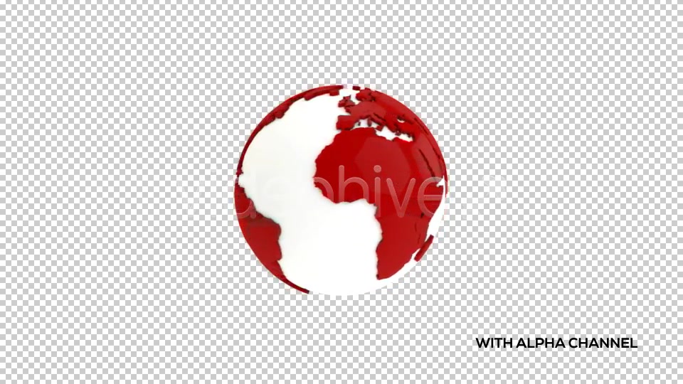 News Globe Rotating Videohive 4431544 Motion Graphics Image 6