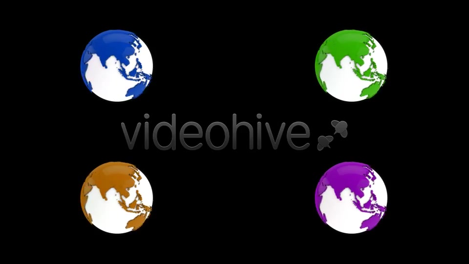 News Globe Rotating Videohive 4431544 Motion Graphics Image 9