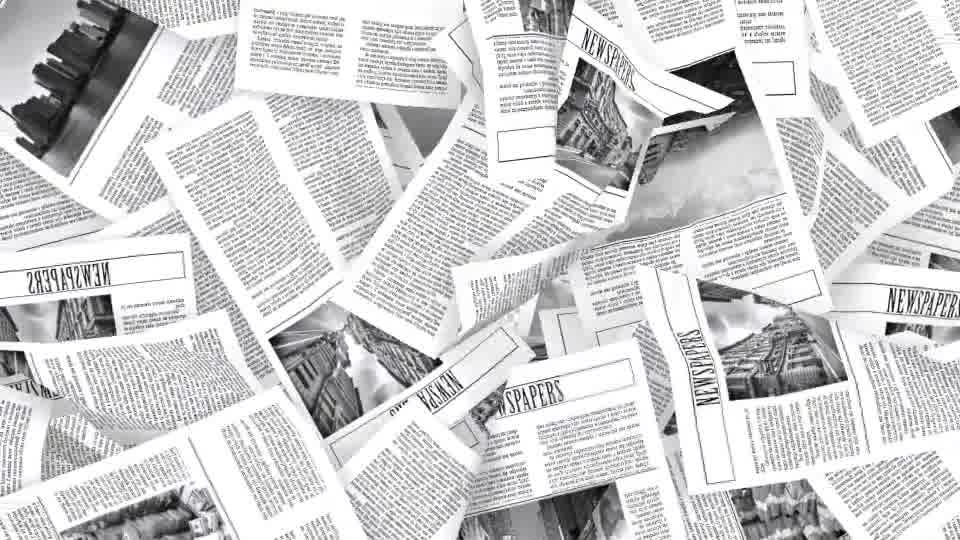 Newspaper Transition Videohive 19603113 Motion Graphics Image 10