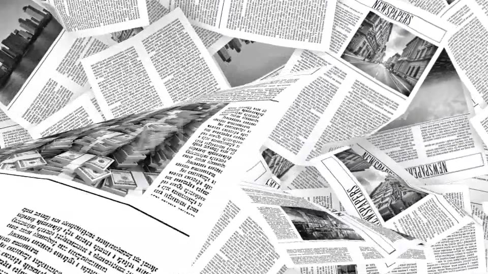 Newspaper Transition Videohive 19603113 Motion Graphics Image 5