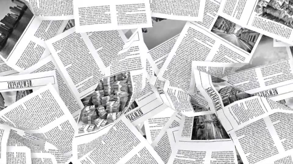 Newspaper Transition Videohive 19603113 Motion Graphics Image 6
