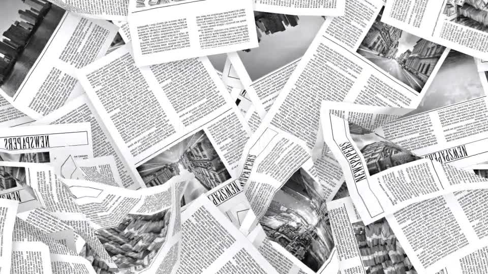 Newspaper Transition Videohive 19603113 Motion Graphics Image 7