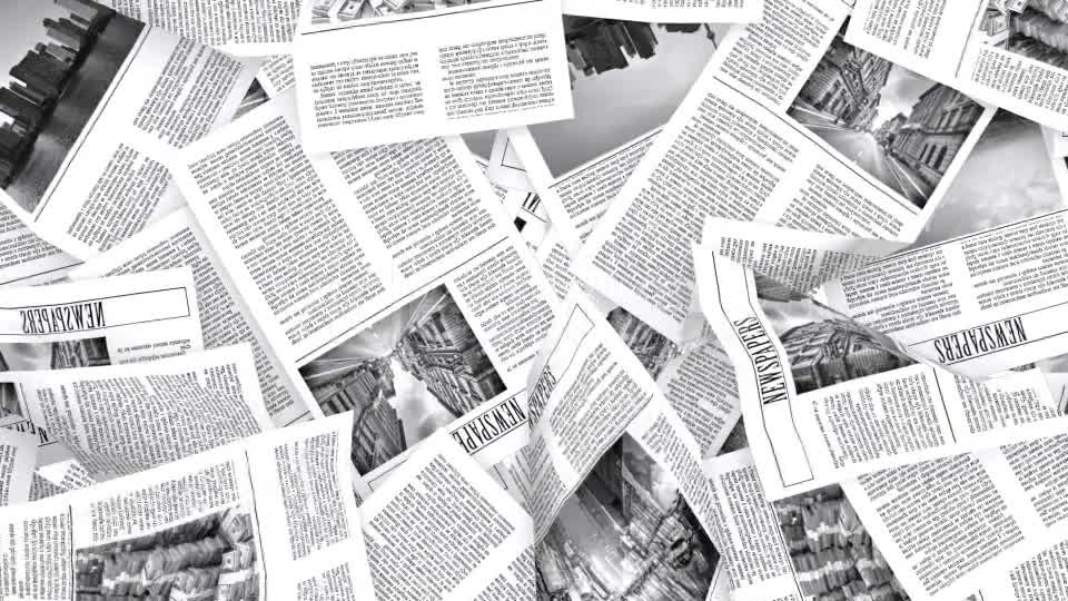 Newspaper Transition Videohive 19603113 Motion Graphics Image 8