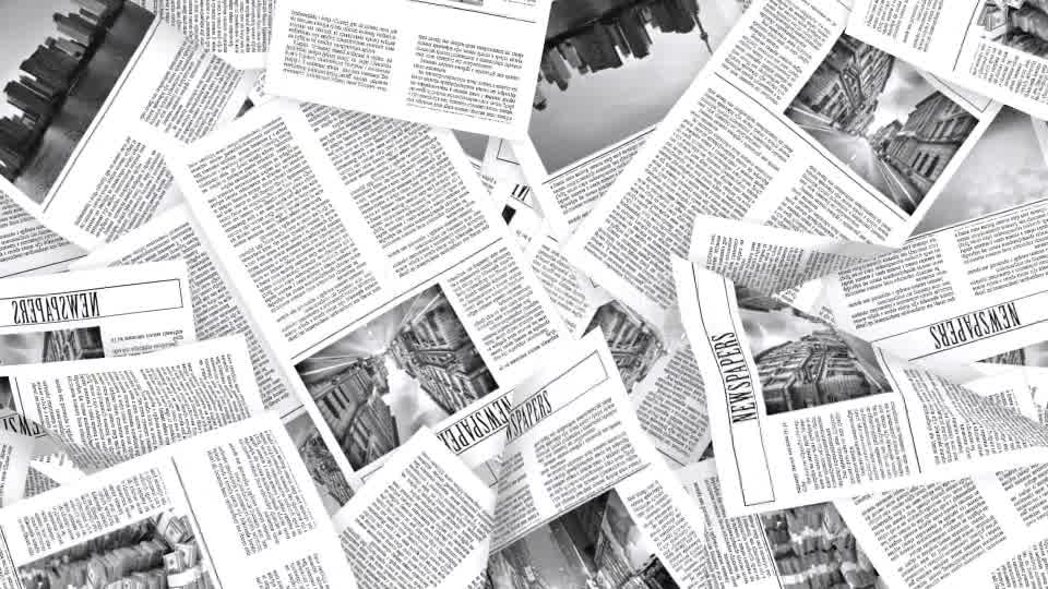 Newspaper Transition Videohive 19603113 Motion Graphics Image 9