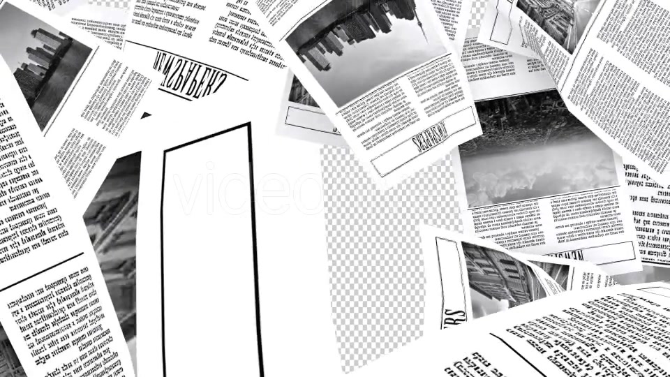 Newspaper Transition Videohive 19660048 Motion Graphics Image 3