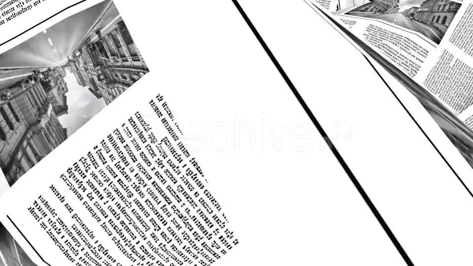 Newspaper Transition Videohive 19660048 Motion Graphics Image 4