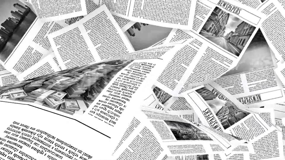 Newspaper Transition Videohive 19660048 Motion Graphics Image 5