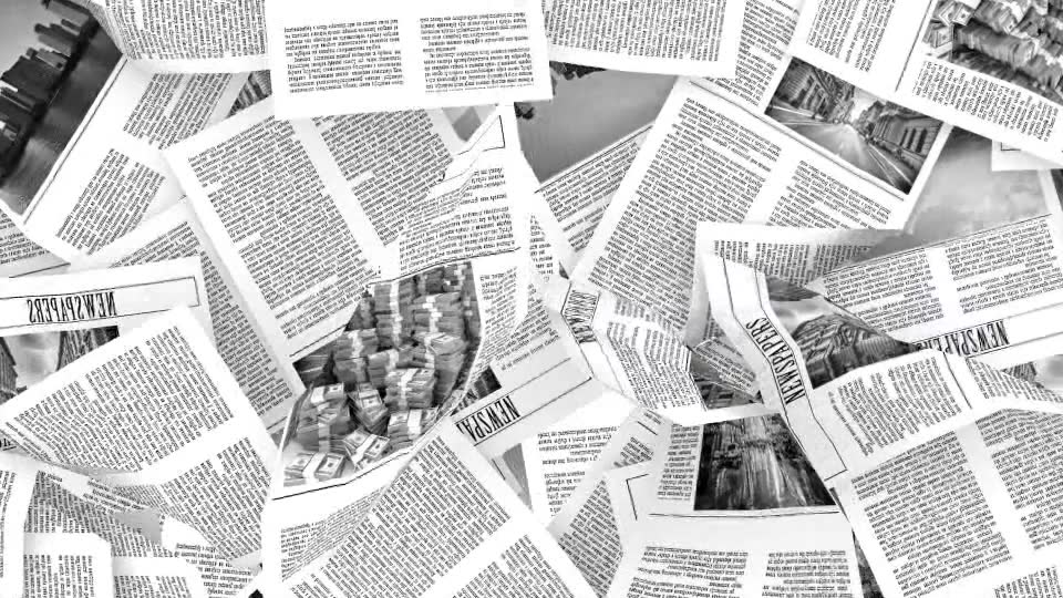 Newspaper Transition Videohive 19660048 Motion Graphics Image 6