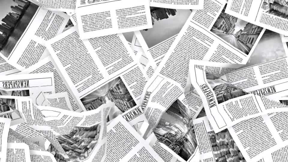 Newspaper Transition Videohive 19660048 Motion Graphics Image 7