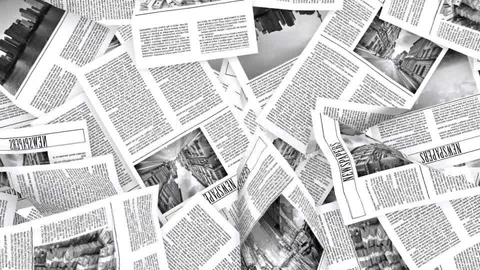 Newspaper Transition Videohive 19660048 Motion Graphics Image 8