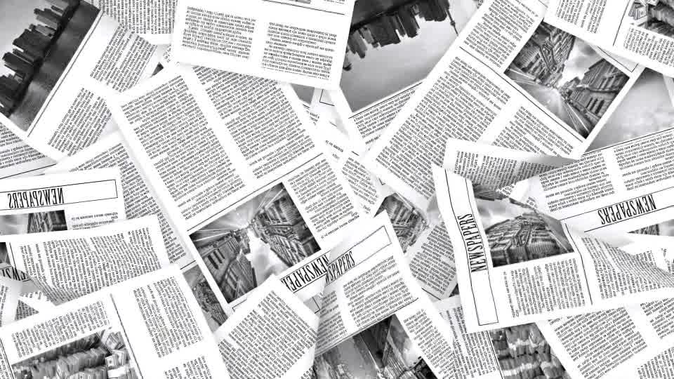 Newspaper Transition Videohive 19660048 Motion Graphics Image 9