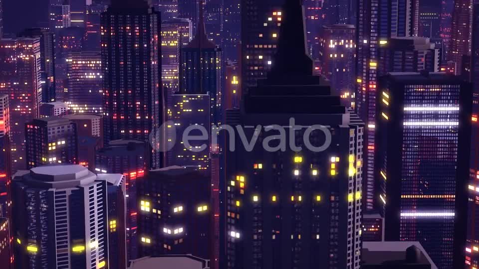Night City Background Videohive 22090849 Motion Graphics Image 1