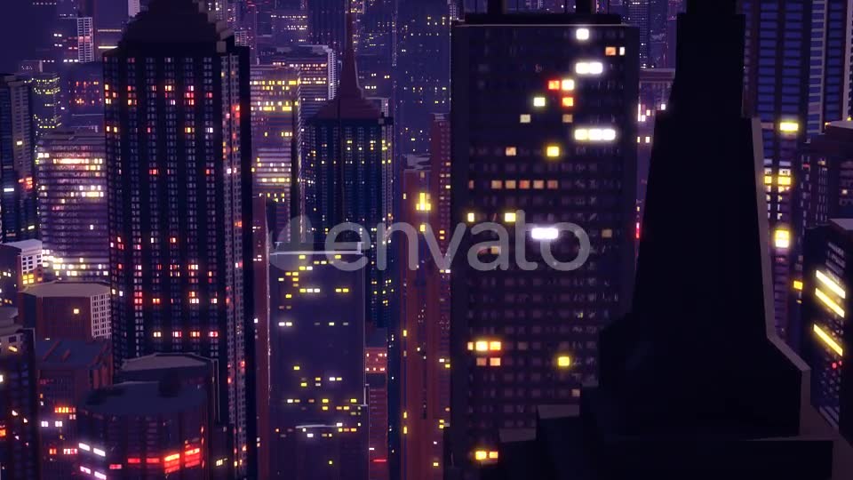 Night City Background Videohive 22090849 Motion Graphics Image 2