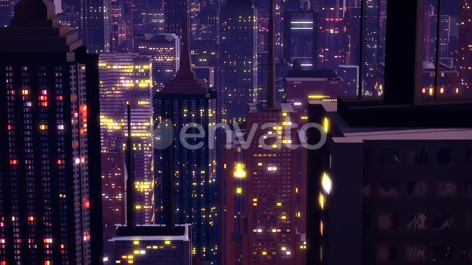 Night City Background Videohive 22090849 Motion Graphics Image 3