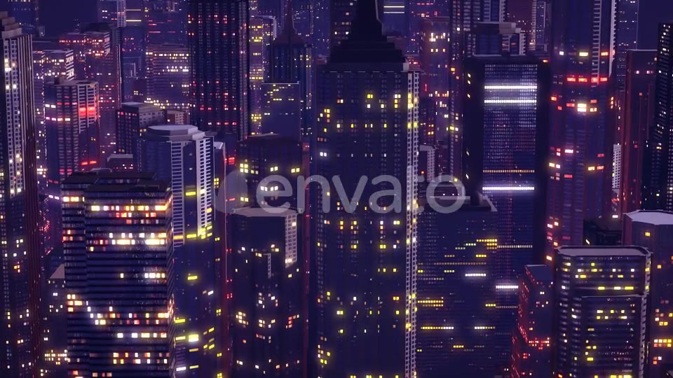 Night City Background Videohive 22090849 Motion Graphics Image 6