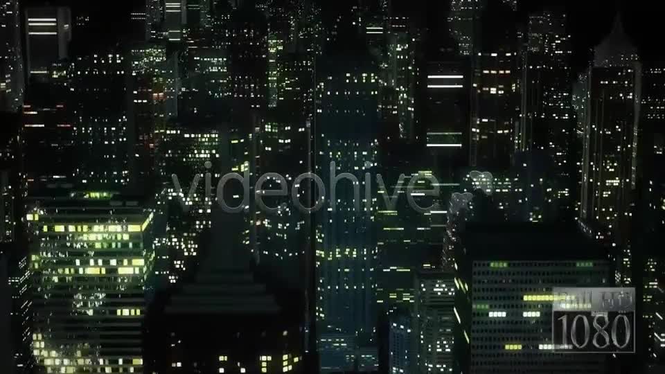 Night City Flight Backgrounds Pack Videohive 12111107 Motion Graphics Image 1