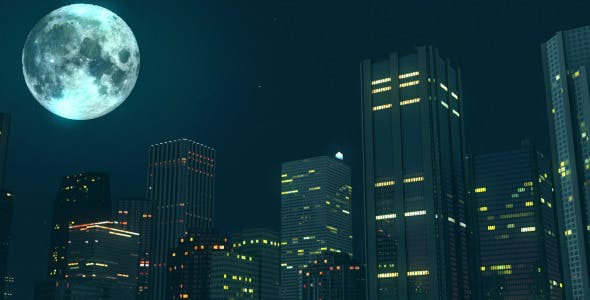 Night City Ring - Videohive Download 9878492