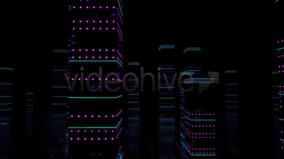 Night Led VJ Loop Pack (3in1) Videohive 20201604 Motion Graphics Image 4