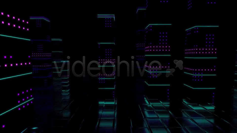 Night Led VJ Loop Pack (3in1) Videohive 20201604 Motion Graphics Image 5