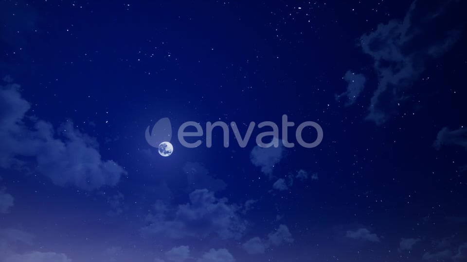 Night Sky and Clouds Videohive 22249026 Motion Graphics Image 7