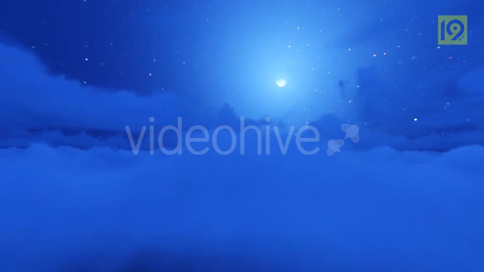 Night Sky And Clouds Videohive 19864466 Motion Graphics Image 1