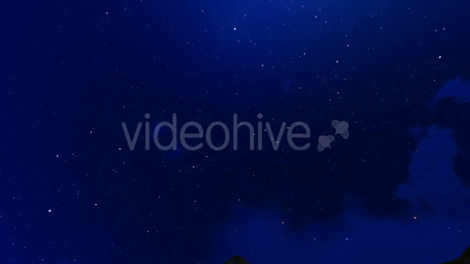 Night Sky and Time lapse Clouds Videohive 19285622 Motion Graphics Image 3