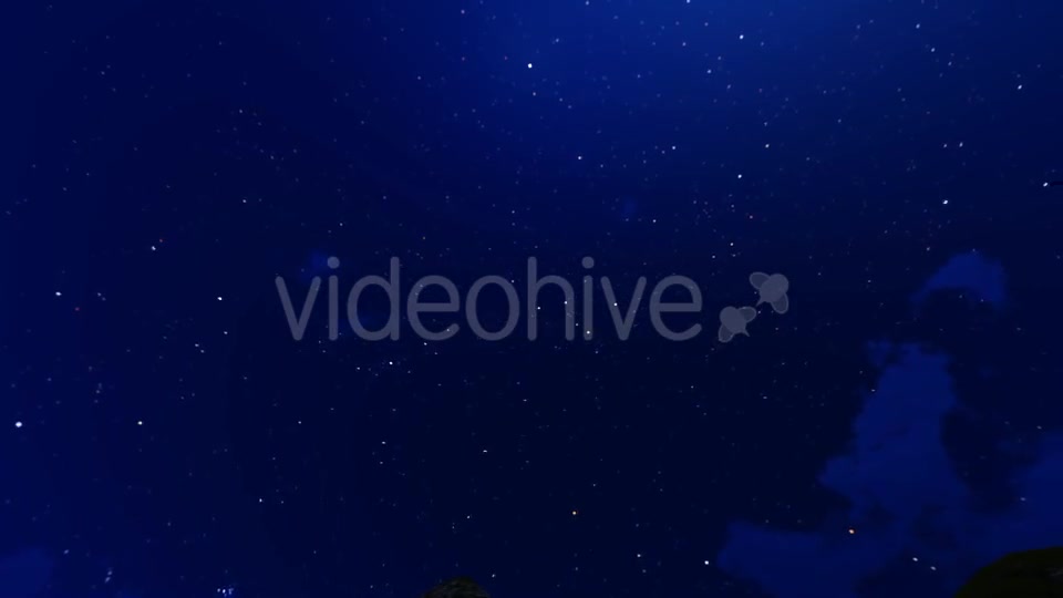 Night Sky and Time lapse Clouds Videohive 19285622 Motion Graphics Image 5