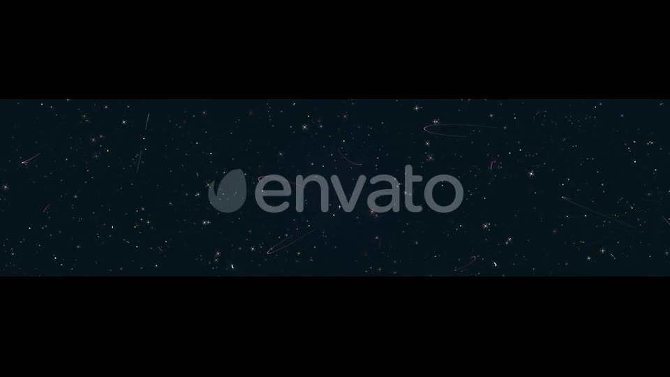 Night Sky Shapes Widescreen Videohive 22779184 Motion Graphics Image 1