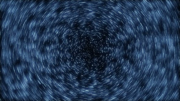 Night Stars with Pole Star - 20028034 Videohive Download