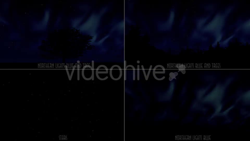 Northern Lights Blue Videohive 9649353 Motion Graphics Image 1